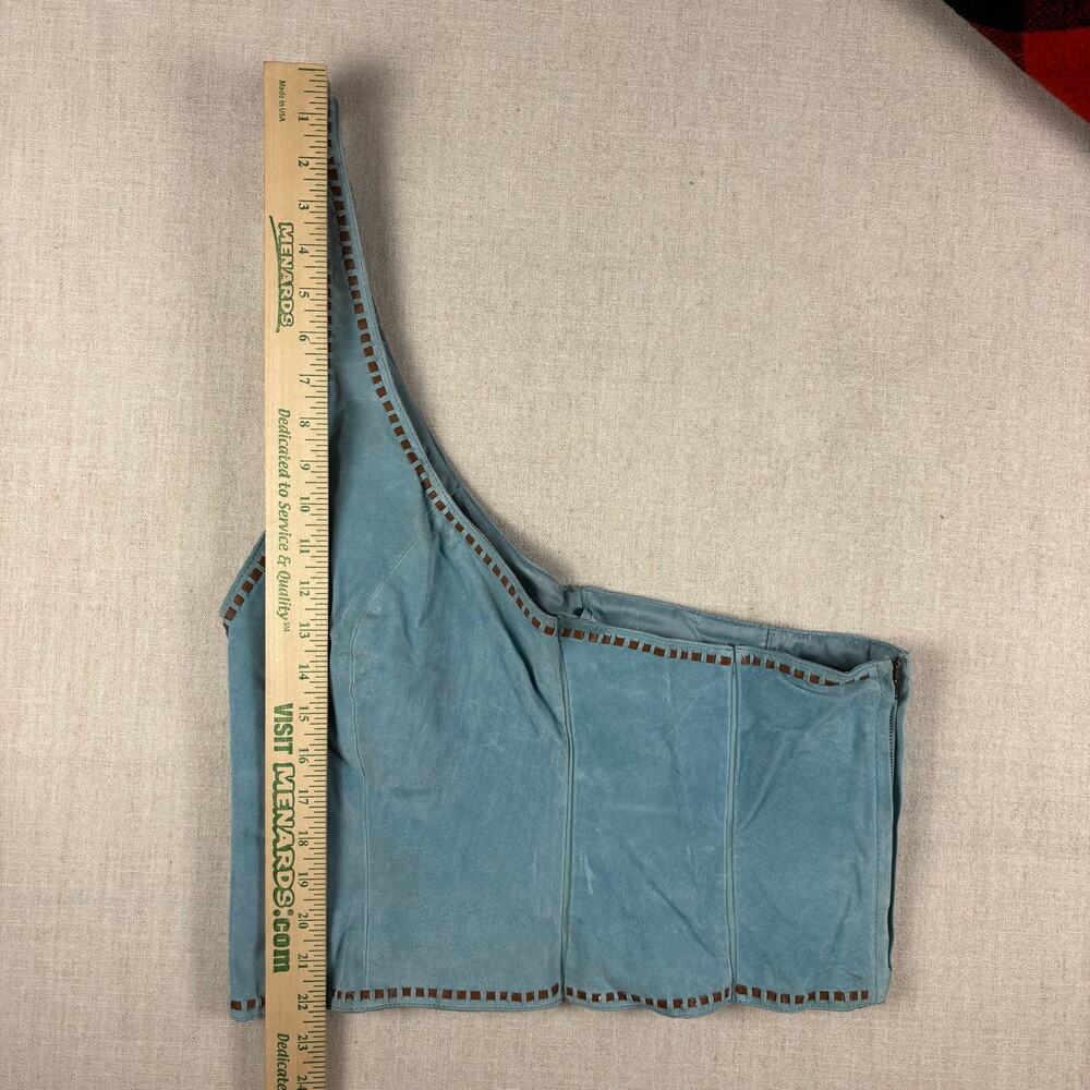 Vintage Wilsons Leather Venus Williams RARE Blue Suede Leather Full Set XL - Picture 16 of 16